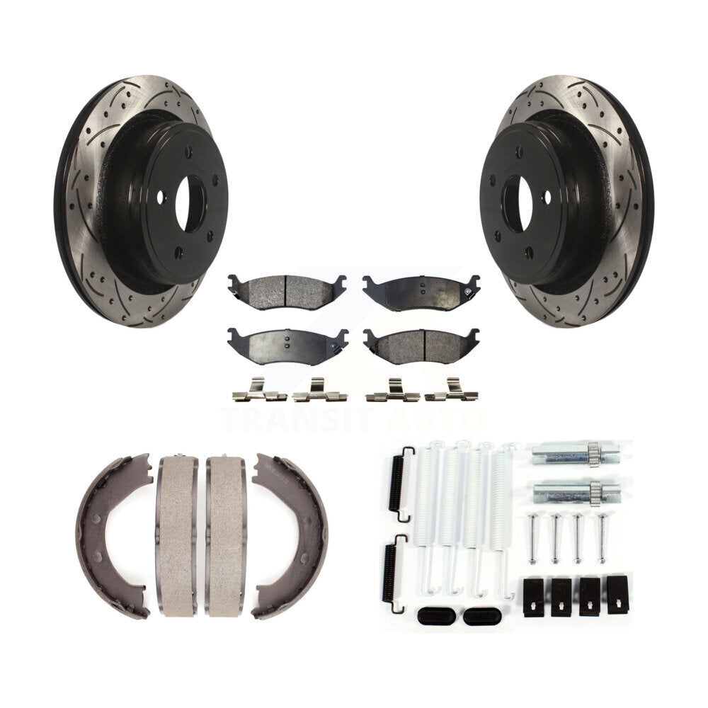 Transit Auto KDT-101772 Disc Brake Kit for 2002-2004 Dodge Ram 1500 - Rear