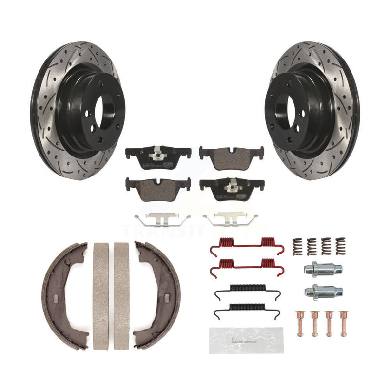 Transit Auto KDT-101779 Disc Brake Kit for 2013-2021 BMW 230i, BMW 230i xDrive and More - Rear
