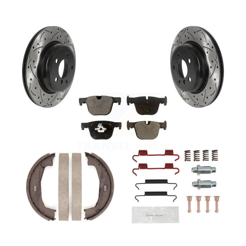 Transit Auto KDT-101783 Disc Brake Kit for 2014-2016 BMW 328i, BMW 428i Gran Coupe and More - Rear