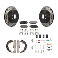 Transit Auto KDT-101796 Disc Brake Kit for 2008-2022 Nissan LEAF, Nissan Juke and More - Rear