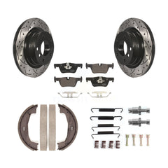 Transit Auto KDT-101801 Disc Brake Kit for 2015 BMW 328i - Rear