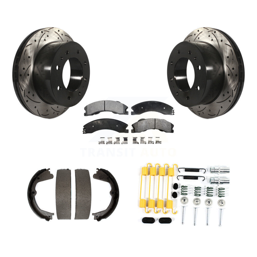 Transit Auto KDT-101806 Disc Brake Kit for 2011-2019 GMC Sierra 2500 HD, Chevrolet Suburban 3500 HD, Chevrolet Silverado 2500 HD - Rear
