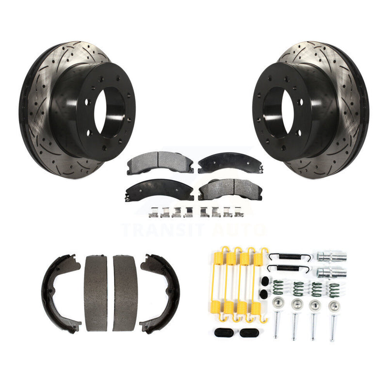 Transit Auto KDT-101806 Disc Brake Kit for 2011-2019 GMC Sierra 2500 HD, Chevrolet Suburban 3500 HD, Chevrolet Silverado 2500 HD - Rear