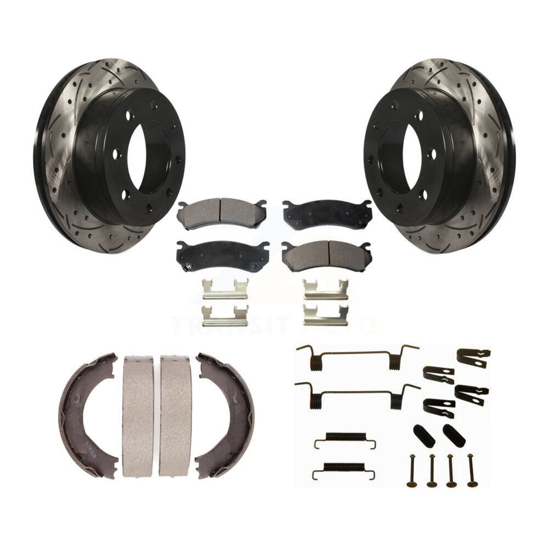 Transit Auto KDT-101810 Disc Brake Kit for 1999-2009 Chevrolet Silverado 1500 HD Classic, Chevrolet Suburban 2500 and More - Rear