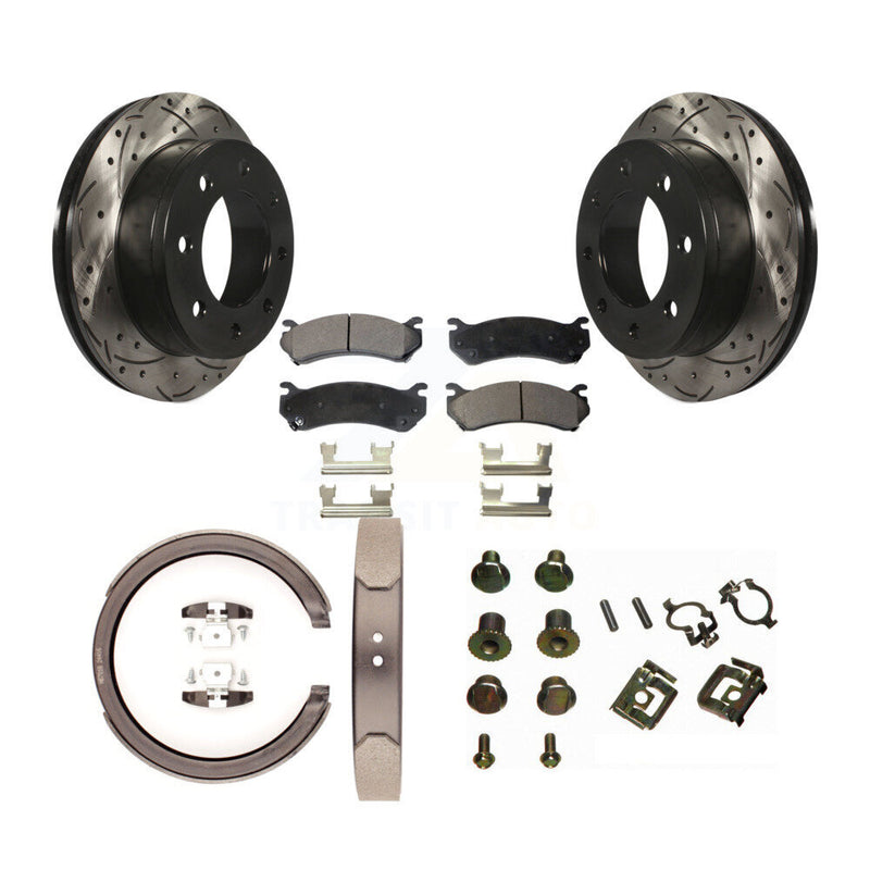 Transit Auto KDT-101814 Disc Brake Kit for 2003-2006 Chevrolet Silverado 1500 HD, GMC Sierra 1500 HD, GMC Sierra 2500 - Rear