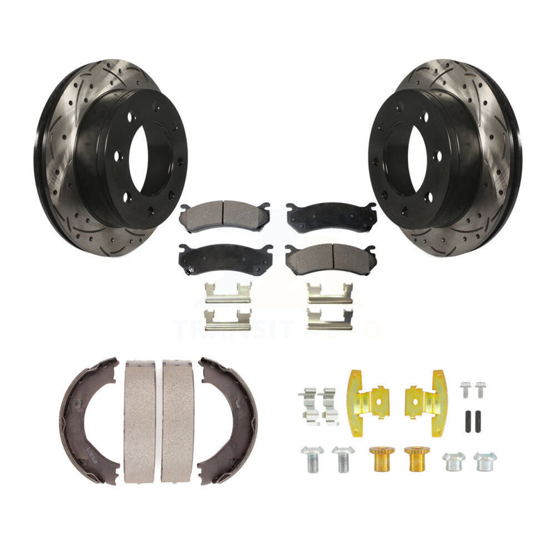 Transit Auto KDT-101816 Disc Brake Kit for 2001-2005 Chevrolet Suburban 2500, GMC Yukon XL 2500 and More - Rear