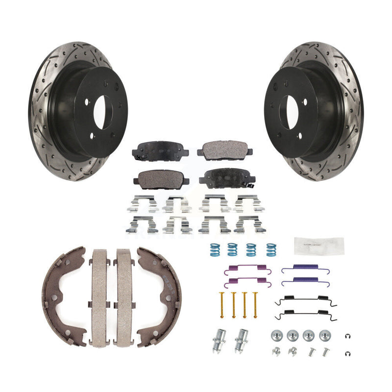 Transit Auto KDT-101817 Disc Brake Kit for 2007-2014 Nissan Altima - Rear