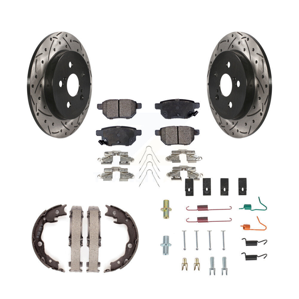 Transit Auto KDT-101819 Disc Brake Kit for 2009-2012 Pontiac Vibe, Toyota Matrix - Rear