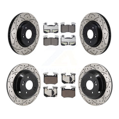 Transit Auto KDT-101824 Disc Brake Kit for 2023 Genesis G70 - Front and Rear