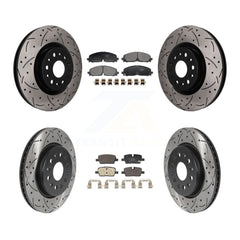 Transit Auto KDT-101826 Disc Brake Kit for 2021 Buick Enclave, Cadillac XT5, Cadillac XT6 - Front and Rear