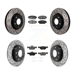 Transit Auto KDT-101830 Disc Brake Kit for 2020-2023 Mazda CX-30 - Front and Rear