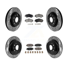 Transit Auto KDT-101834 Disc Brake Kit for 2018-2020 Jeep Wrangler - Front and Rear