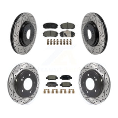 Transit Auto KDT-101835 Disc Brake Kit for 2021-2024 Hyundai Elantra - Front and Rear