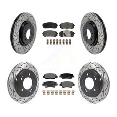 Transit Auto KDT-101836 Disc Brake Kit for 2021-2024 Hyundai Elantra - Front and Rear