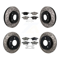 Transit Auto KDT-101840 Disc Brake Kit for 2004-2005 Mazda 3 - Front and Rear