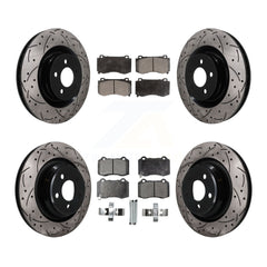 Transit Auto KDT-101842 Disc Brake Kit for 2005-2023 Dodge Challenger, Dodge Charger and More - Front and Rear