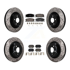 Transit Auto KDT-101843 Disc Brake Kit for 2014-2021 Dodge Charger - Front and Rear