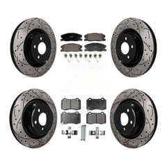 Transit Auto KDT-101844 Disc Brake Kit for 2014-2021 Dodge Charger - Front and Rear