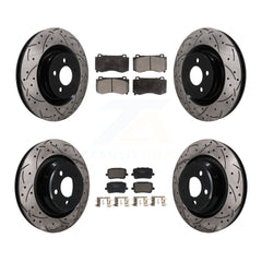 Transit Auto KDT-101845 Disc Brake Kit for 2014-2016 Dodge Charger - Front and Rear