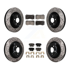 Transit Auto KDT-101847 Disc Brake Kit for 2015 Dodge Charger - Front and Rear