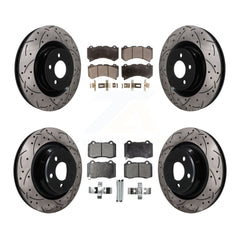 Transit Auto KDT-101849 Disc Brake Kit for 2015-2021 Dodge Charger, Dodge Challenger - Front and Rear