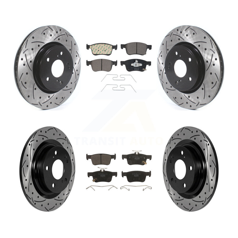 Transit Auto KDT-101850 Disc Brake Kit for 2024 Acura Integra - Front and Rear