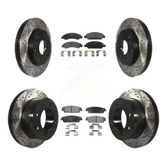 Transit Auto KDT-101852 Disc Brake Kit for 2011 Chevrolet Silverado 1500 - Front and Rear