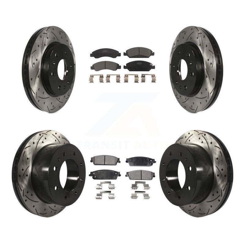 Transit Auto KDT-101852 Disc Brake Kit for 2011 Chevrolet Silverado 1500 - Front and Rear