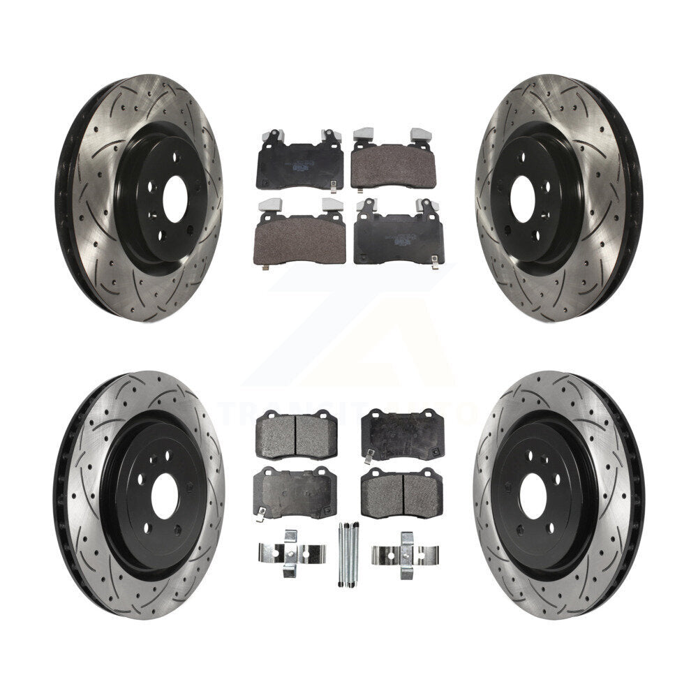 Transit Auto KDT-101853 Disc Brake Kit for 2010-2015 Chevrolet Camaro - Front and Rear