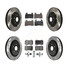 Transit Auto KDT-101853 Disc Brake Kit for 2010-2015 Chevrolet Camaro - Front and Rear