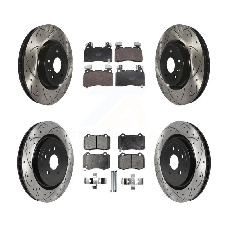 Transit Auto KDT-101853 Disc Brake Kit for 2010-2015 Chevrolet Camaro - Front and Rear