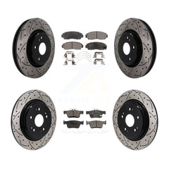 Transit Auto KDT-101857 Disc Brake Kit for 2022-2024 Acura RDX - Front and Rear