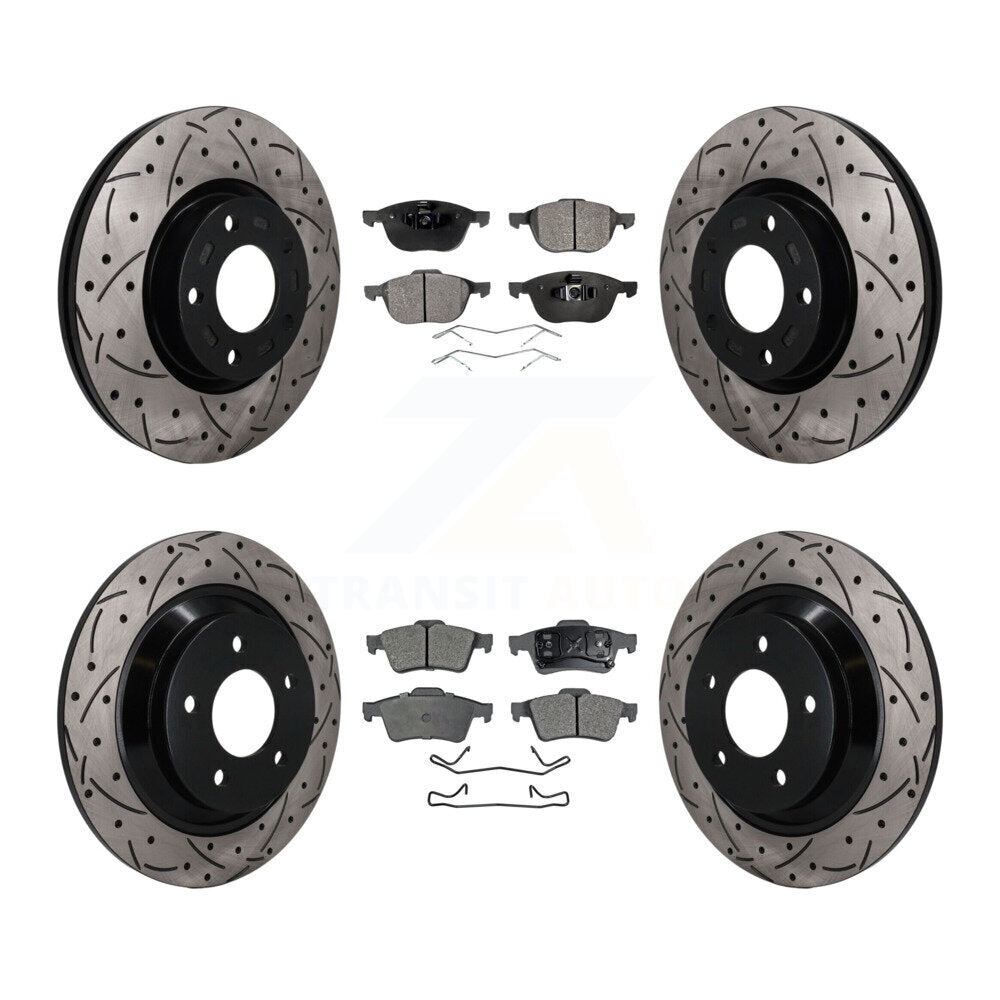 Transit Auto KDT-101861 Disc Brake Kit for 2006 Mazda 5 - Front and Rear