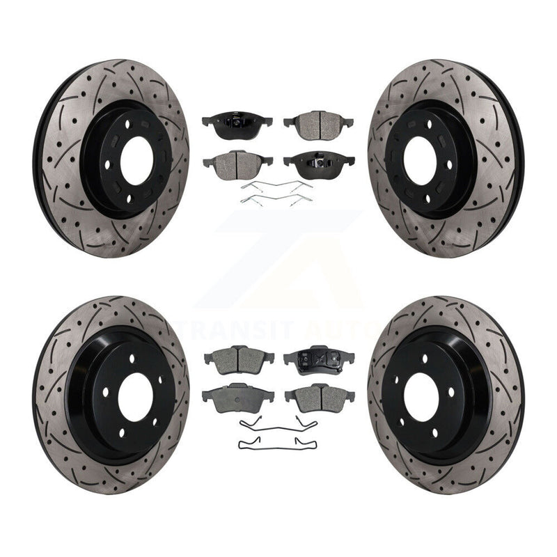 Transit Auto KDT-101861 Disc Brake Kit for 2006 Mazda 5 - Front and Rear