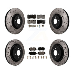 Transit Auto KDT-101863 Disc Brake Kit for 2013-2021 Land Rover Range Rover Sport, Land Rover Range Rover - Front and Rear