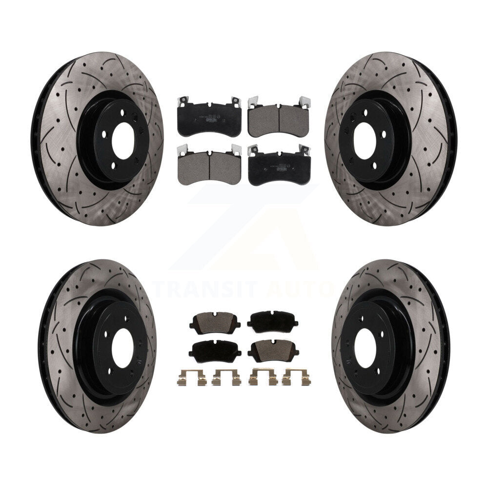 Transit Auto KDT-101864 Disc Brake Kit for 2018 Land Rover Range Rover - Front and Rear