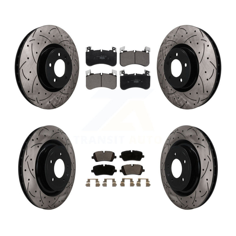 Transit Auto KDT-101864 Disc Brake Kit for 2018 Land Rover Range Rover - Front and Rear