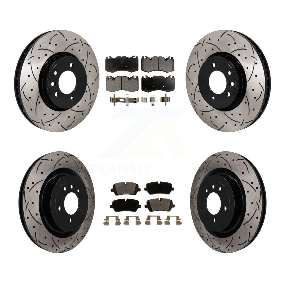 Transit Auto KDT-101865 Disc Brake Kit for 2020-2021 Land Rover Range Rover Sport, Land Rover Range Rover - Front and Rear