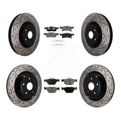 Transit Auto KDT-101875 Disc Brake Kit for 2019-2024 Subaru Ascent - Front and Rear