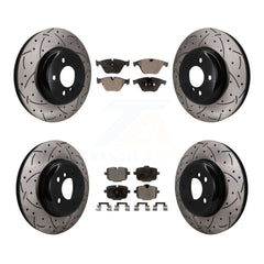 Transit Auto KDT-101876 Disc Brake Kit for 2011-2018 BMW 640i xDrive, BMW 640i xDrive Gran Coupe and More - Front and Rear