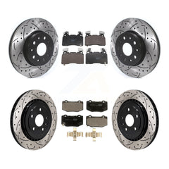 Transit Auto KDT-101879 Disc Brake Kit for 2016 Chevrolet Camaro - Front and Rear