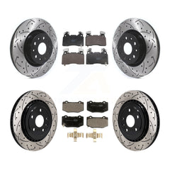Transit Auto KDT-101880 Disc Brake Kit for 2016 Chevrolet Camaro - Front and Rear