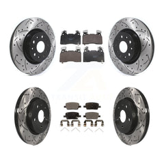 Transit Auto KDT-101881 Disc Brake Kit for 2016-2018 Cadillac CT6 - Front and Rear