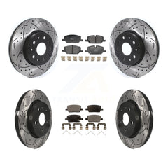 Transit Auto KDT-101882 Disc Brake Kit for 2021-2022 Chevrolet Camaro - Front and Rear