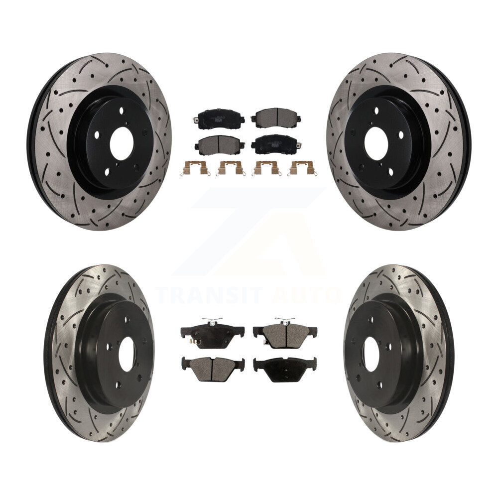 Transit Auto KDT-101883 Disc Brake Kit for 2020-2024 Subaru WRX, Subaru Legacy, Subaru Outback - Front and Rear