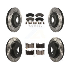 Transit Auto KDT-101886 Disc Brake Kit for 2014-2024 INFINITI Q60, INFINITI Q50 - Front and Rear