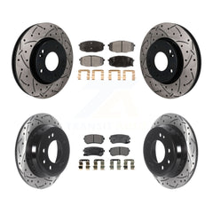 Transit Auto KDT-101887 Disc Brake Kit for 2009-2012 Hyundai Elantra - Front and Rear