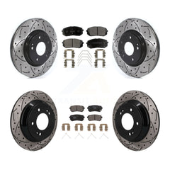 Transit Auto KDT-101889 Disc Brake Kit for 2018-2021 Hyundai Kona - Front and Rear