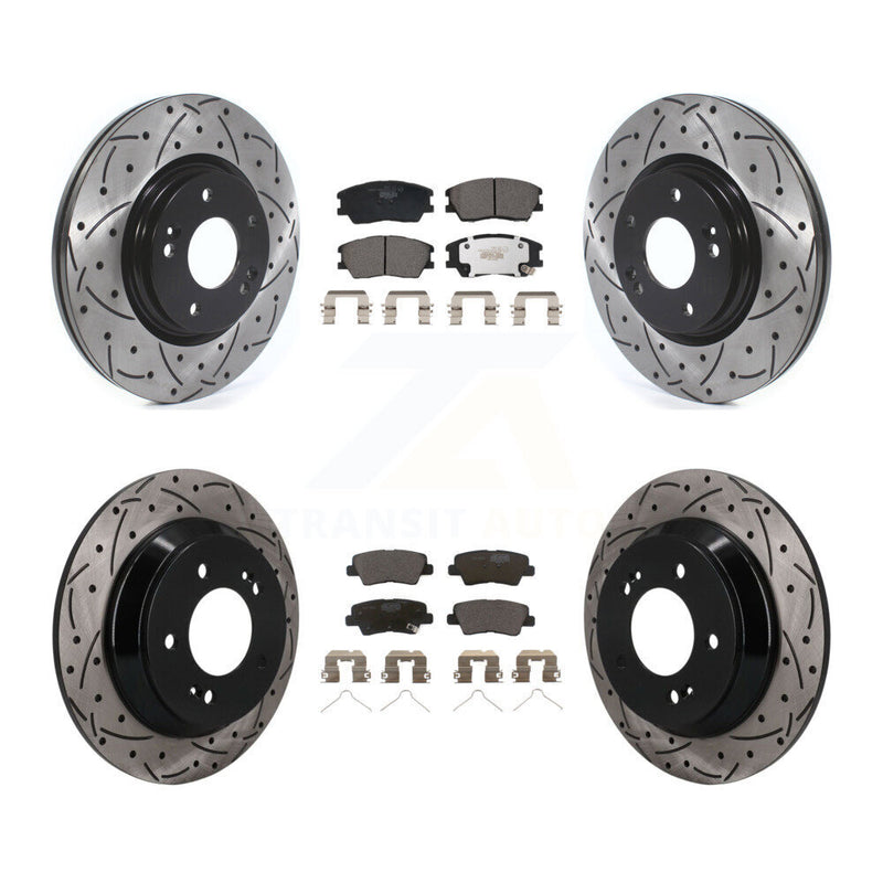 Transit Auto KDT-101890 Disc Brake Kit for 2020-2022 Kia Soul - Front and Rear