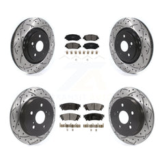Transit Auto KDT-101897 Disc Brake Kit for 2020 Toyota Camry - Front and Rear
